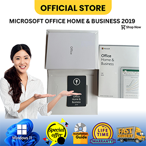 Microsoft Office Home and business 2019 With Box